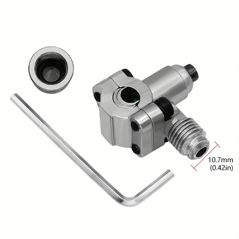 BPV‑31 Piercing Tap Valve Zinc Alloy Refrigeration Maintenance Replacement Kit for 6‑10mm Copper Tube 1Pc