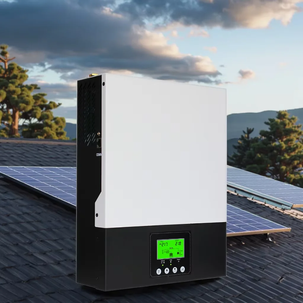 1500W MPPT Pure Sine Wave Single Phase Hybrid Solar Inverter WiFi Monitoring Home Backup Energy Storage Power Reliable System