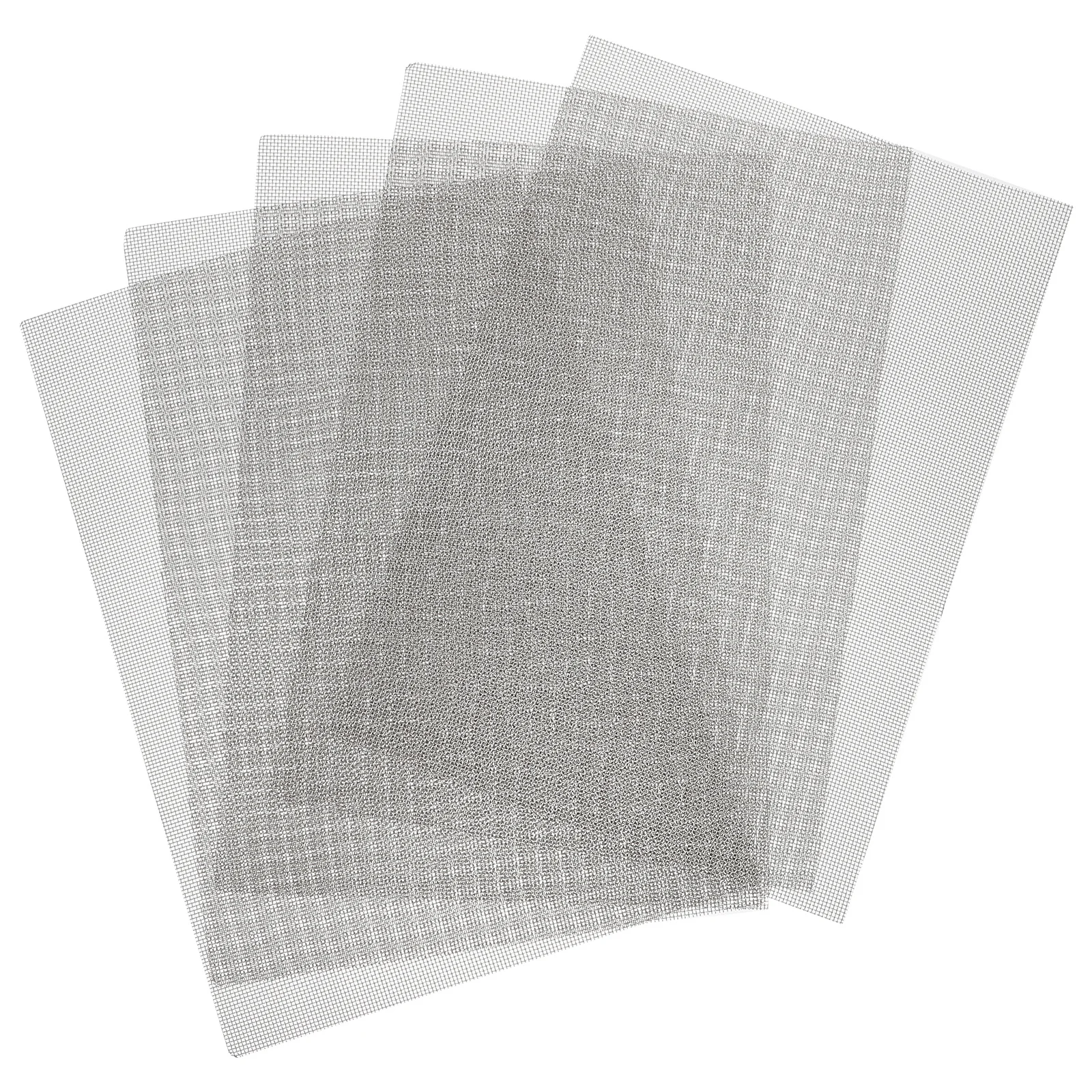 

5Pcs 304 Stainless Steel Screen Mesh Premium Wire Mesh for Window Repair Bird Feeder Air Ventilation Fan Guard Cabinet
