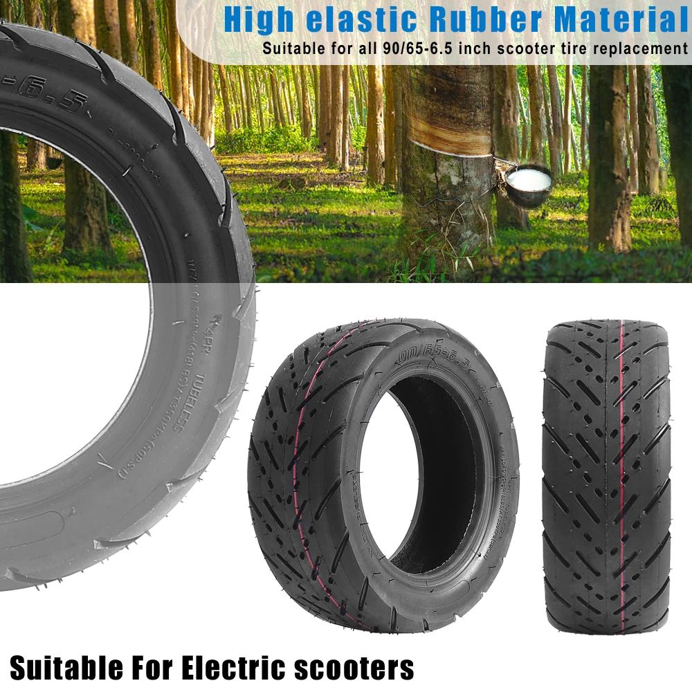 11 Zoll 90/65-6.5 schlauchloser Reifen für Kaabo Wolf Warrior 11 X King GT für Dualtron Thunder Ultra Elektroroller – Detail 4