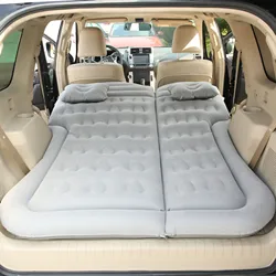 Multi-functional Car Inflatable Bed Car mattress Rear Seat Sleeping Mat SUV Trunk Sleeping Mat Plush Travel Bed