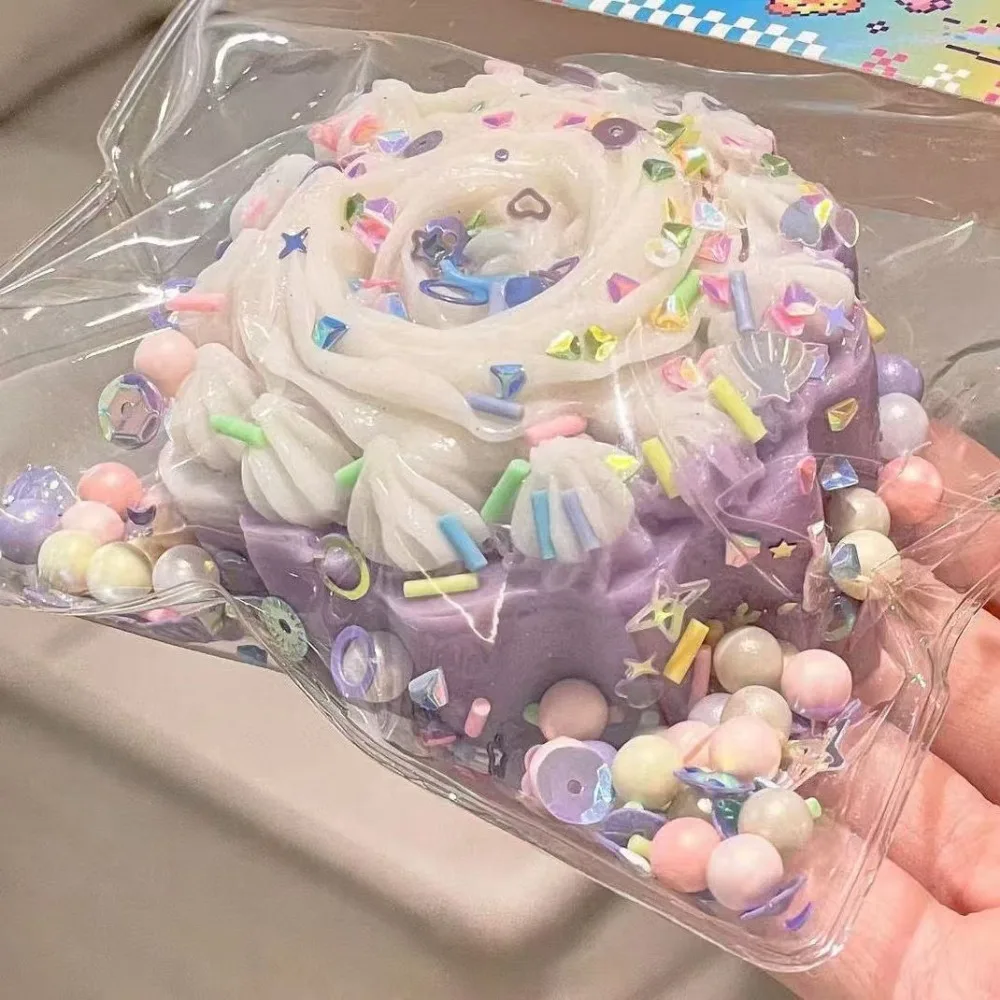 */Taba Squishy Cake Doughnut Stress Relief Toy, Extra Large Sensory Fidget Toys for Kids Adults Anxiety Relaxation Squeeze Gift