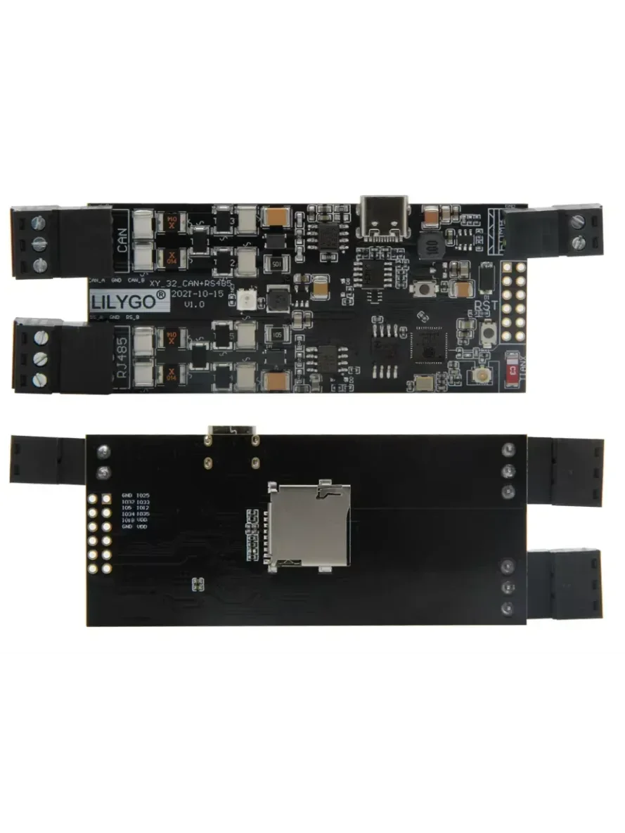 Płytka rozwojowa LILYGO TTGO T-CAN485 ESP32 z interfejsem CAN/RS-485 i obsługą kart TF — zdjęcie produktu 6