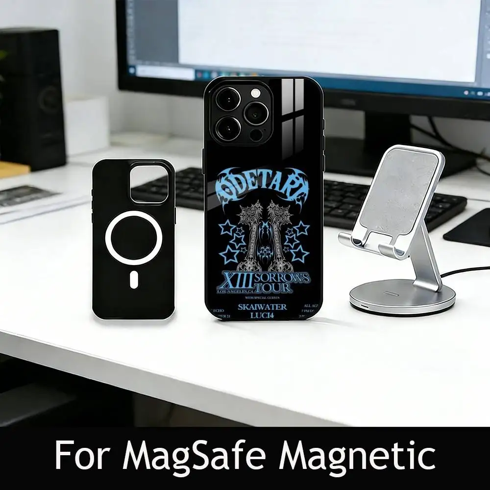 R-Rapper O-Odetari Phone Case For iPhone17,16,15,14,13,12,11 Plus,Pro Magnetic with Magsafe Wireless Charging