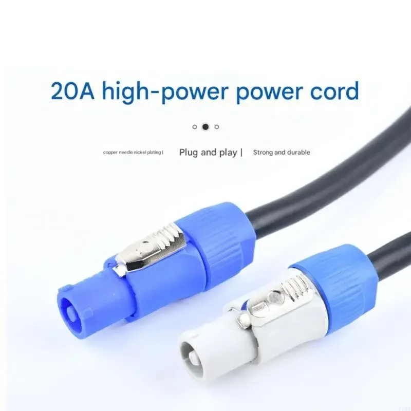 

Сверхмощный разъем силового кабеля с подвижной головкой, водонепроницаемый силовой кабель для сцены, дискотеки, подвижный 896C