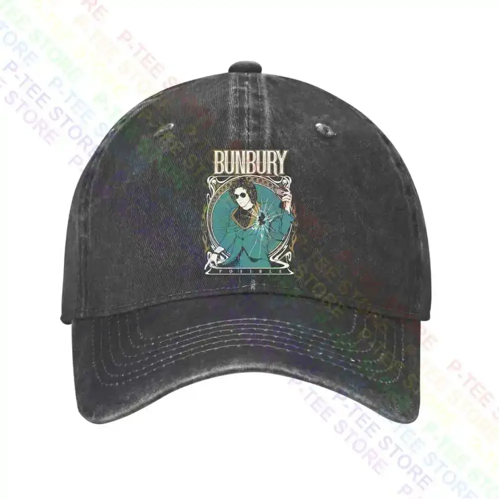 Enriques Bunbury Merch Bunbury Baseball Cap Snapback Caps Knitted Bucket Hat