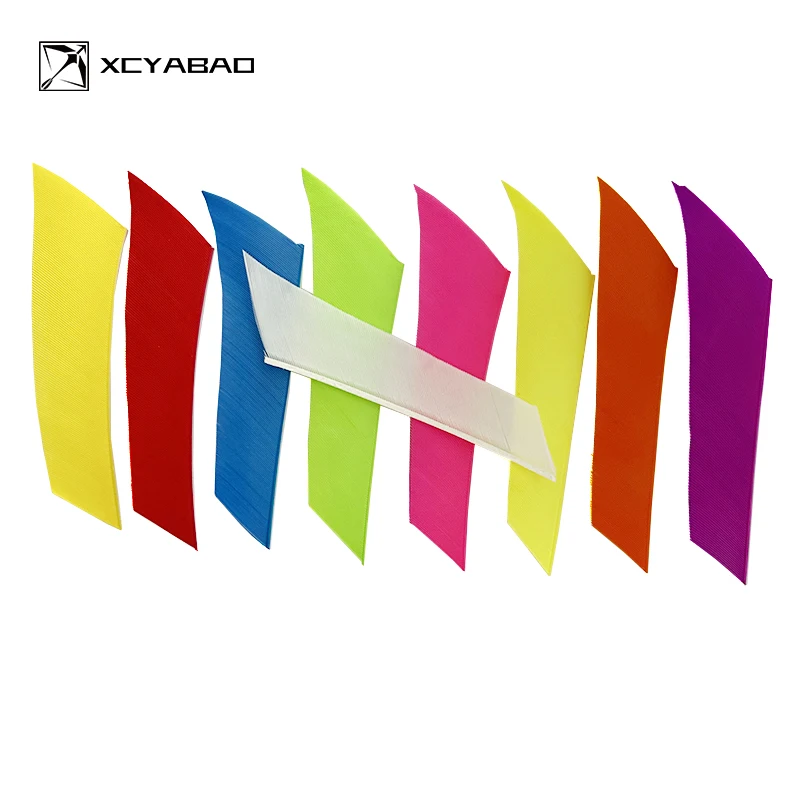 الجناح الأيسر تركيا الريش السهم انفلونزا فلو ريشة 50 قطعة 8 سنتيمتر المعين DIY بها بنفسك خشبية الخيزران السهم اكسسوارات #2