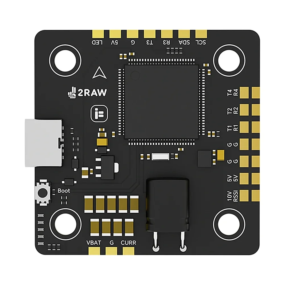 AvaCoreIFlight Thunder H7 Flight Controller ICM42688P Barometer Blackbox 512MB BEC 5V 1.5A/ 10V 1.5A 30.5mm/4mm for RC FPV Racin