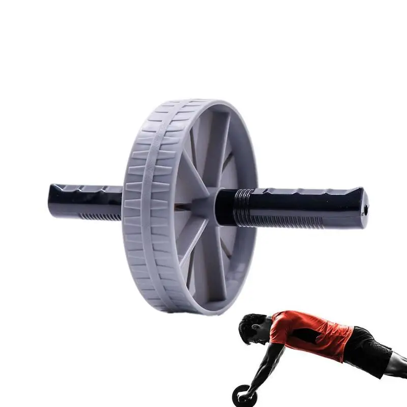 

Abdominal Roller Wheel Portable Abdominal Exercise Roller Wheel With Handles Ab Trainer For Full Body Fitness Muscle Sculpting