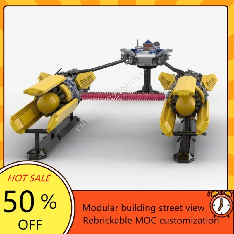 3252PCS Radon-Ulzer 620C Space War Military MOC SpaceShip Battle Model Custom Puzzle Architecture DIY Education Assembly Gift