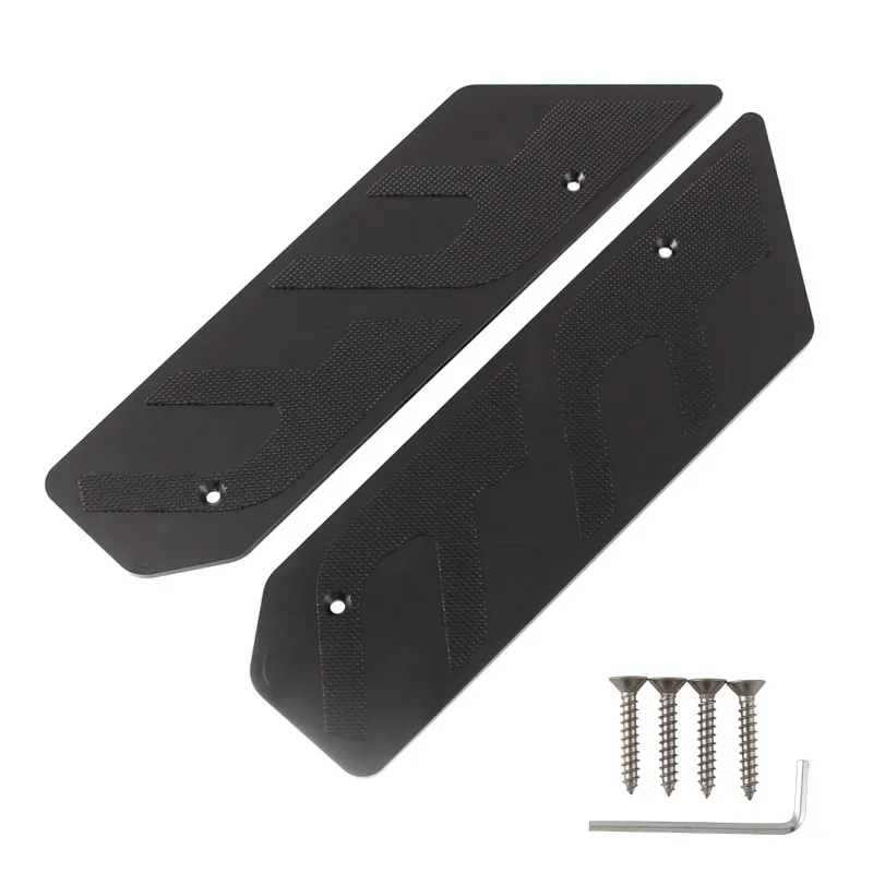 CNC Aluminum Anti-Slip Foot Pedal Footrest Foot Boards Scooter Modification Fit For SYM MAXSYM TL500 TL508 Replacement Foot Mats