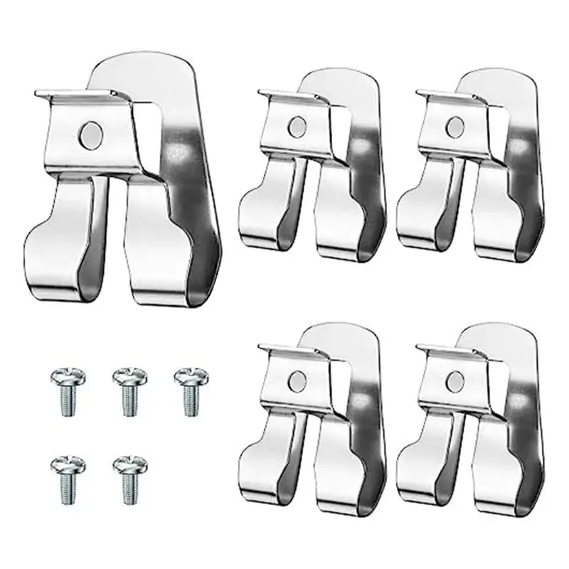 

BAAJ-10Piece Drill Clip Belt Clip For Tool Belt 633586002 636181001 Replacement Part With Screws