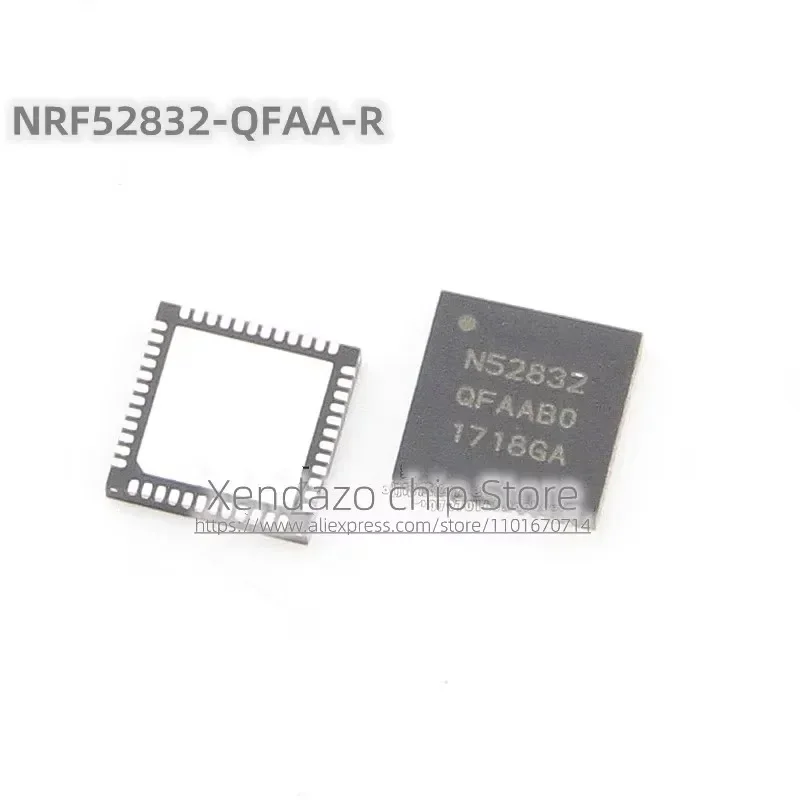 2pcs/lot NRF52832-QFAA-R NRF52832-QFAA NRF52832 QFN-48 package 2.4GHz Radio frequency transceiver chip