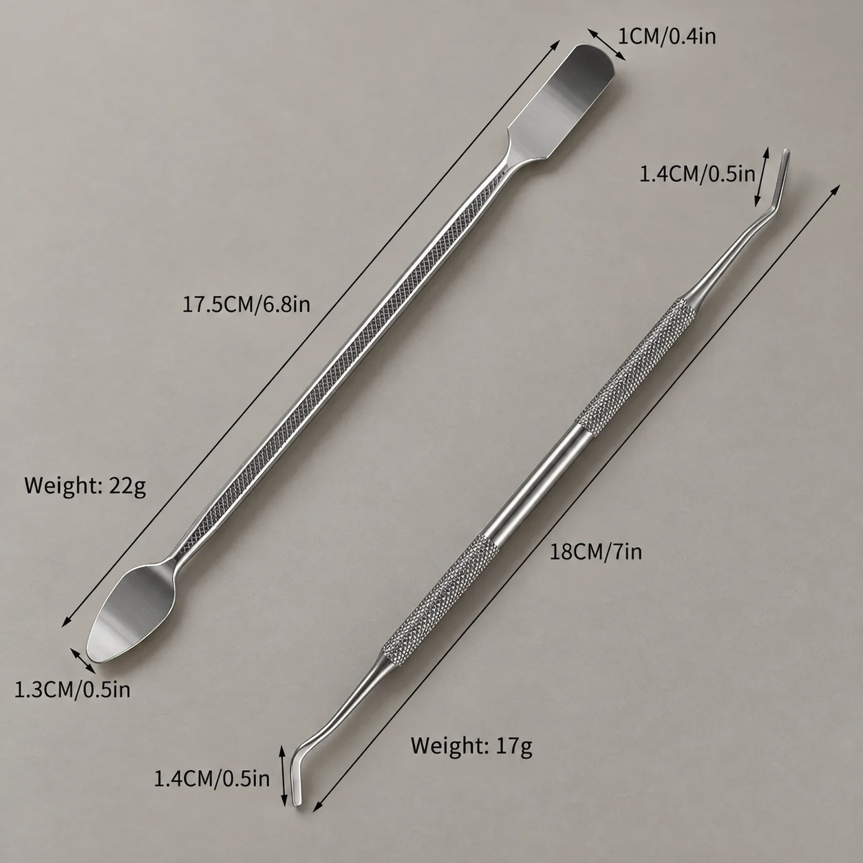 Stainless Steel Micro Wrap Stick for Vinyl Wrap Window Tint with Flat or Curved Tip for Precise Edge Tucking Car Film Tool