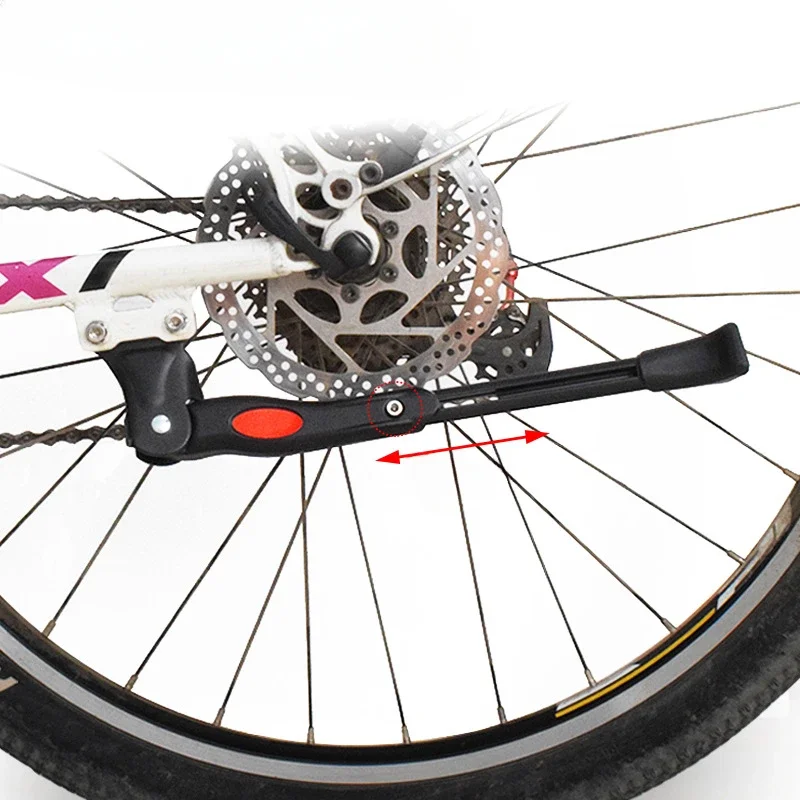 Soporte de aleación de aluminio para estacionamiento lateral de bicicleta, soporte portátil para bicicleta de montaña y carretera, elementos de ciclismo impermeables