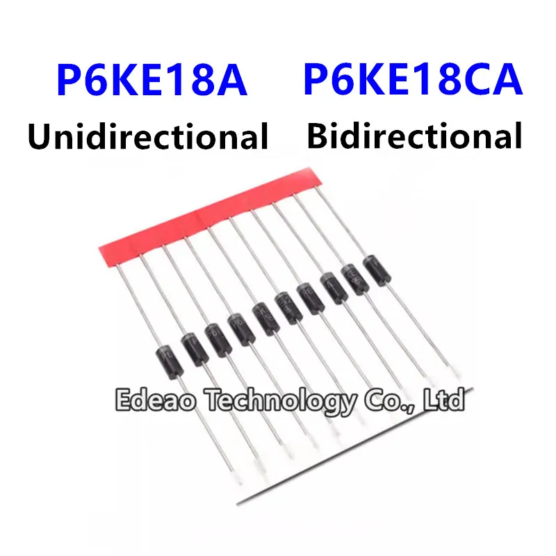 20pcs/lot TVS Diode P6KE18A P6KE18CA DO-15(DO-204AC)