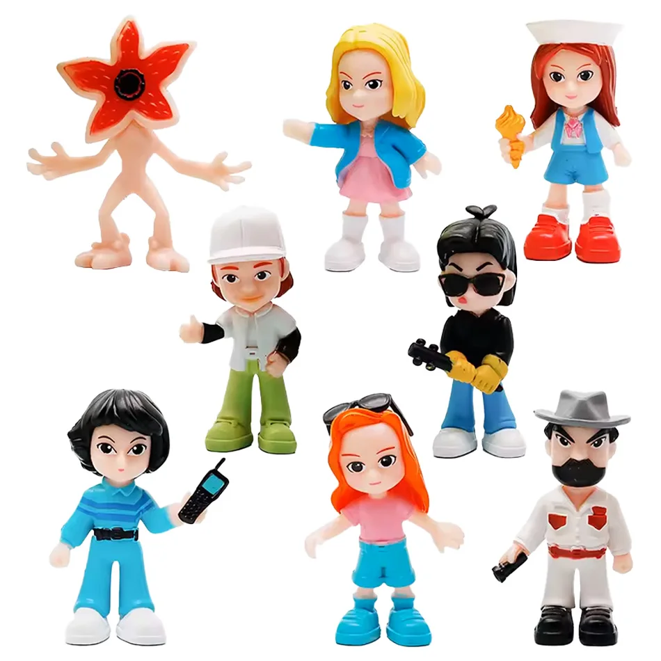 Figurine de dessin animé Stranger, statue créative personnalisée, ornement surprise, périphérique de bureau, cadeau d'anniversaire et du nouvel an