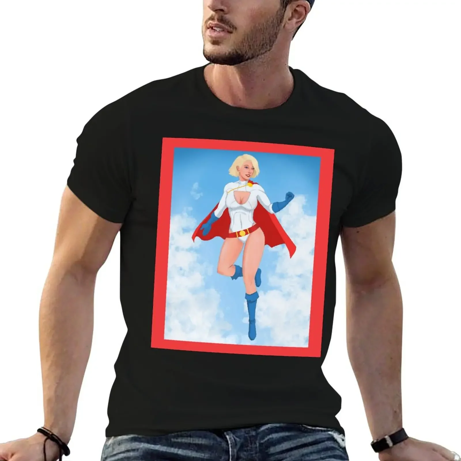 

Power Girl's Flight T-Shirt graphic shirts cheap stuff vintage clothes sweat shirts, men