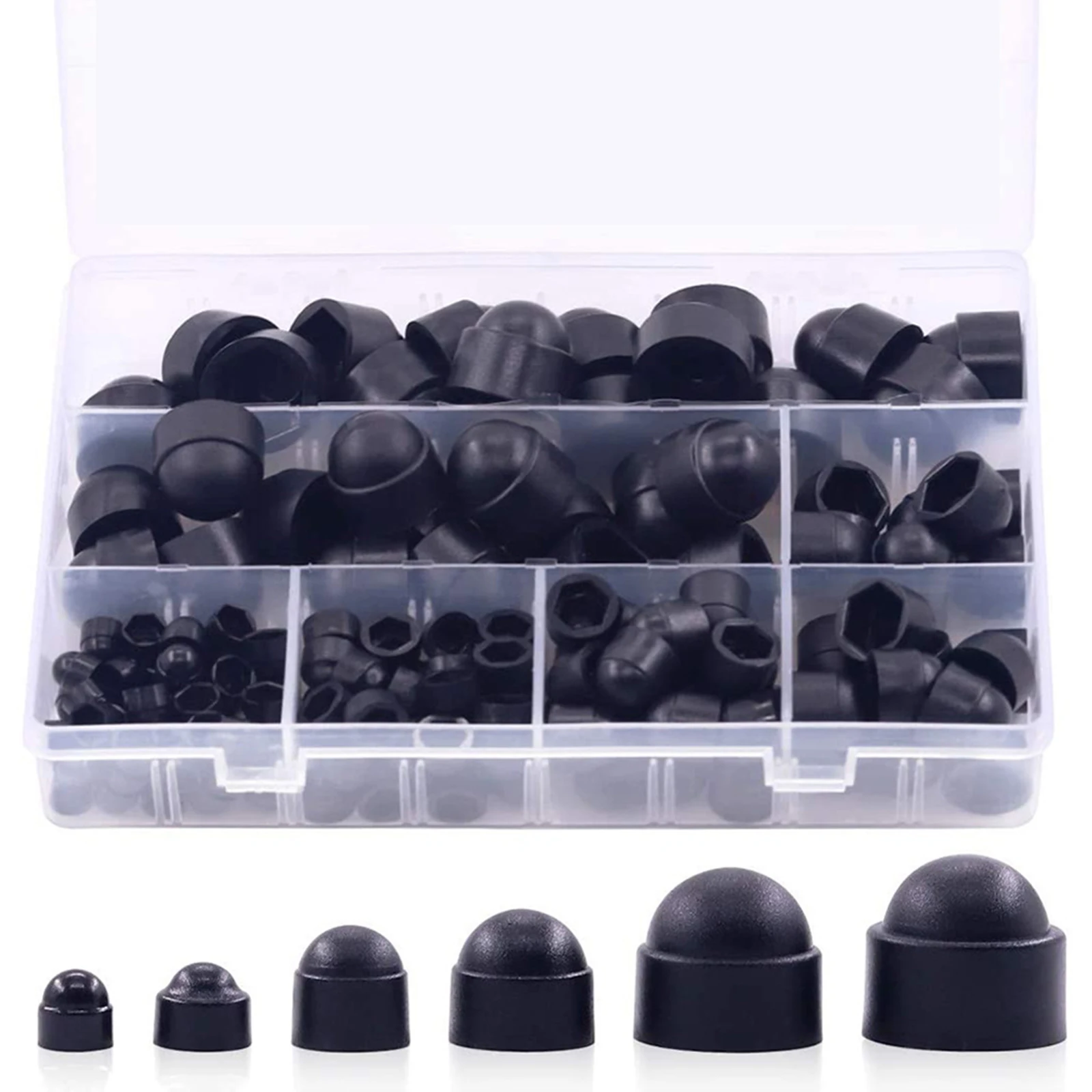 

For DIY Projects Hex Screw Protection Weather Resistant Easy Installation Hexagonal Screw Covers For Bolts And Nuts