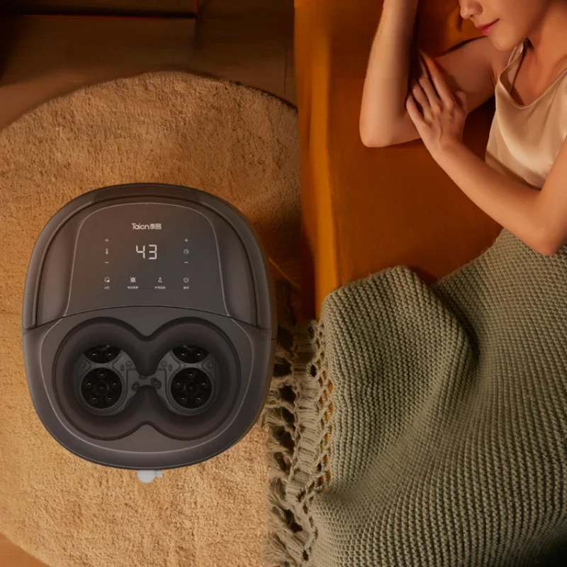 

Электрическая автоматическая ванна через икры, автоматическая ванна для педикюра, фумигация, ведро для ванны для ног с постоянной температурой, машина для ванны для ног