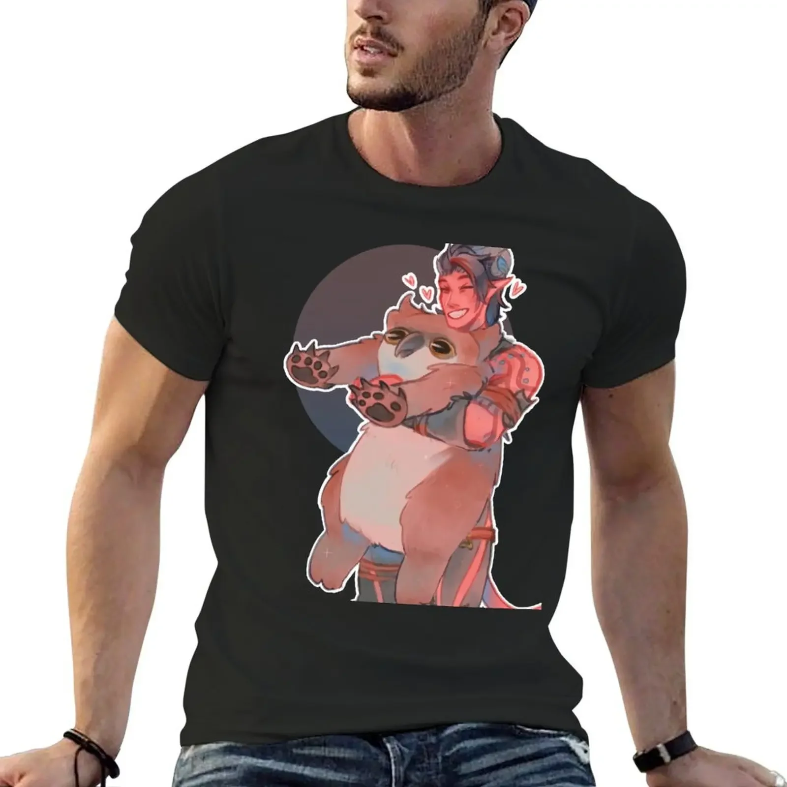 look at his cute little beak! c’mere you doll! T-Shirt plus size clothes animal prinfor boys customizeds mens cotton t shirts