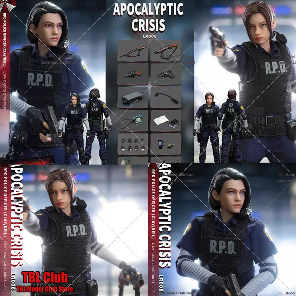 

Limited Stock BROTOYS LR006 1/12 Scale Adventure Game RPD Police Officer Suit Clay Neil Double Persion Version 6In Action Figure