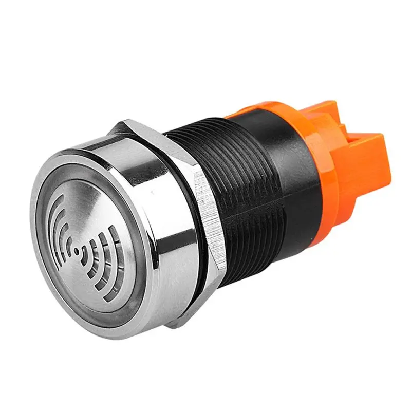 

AS94-LED Buzzer Intermittent Flash Light Signal Lamp Flashmetal Buzze Flash LED Alarm Indicator Light Signal DC12V