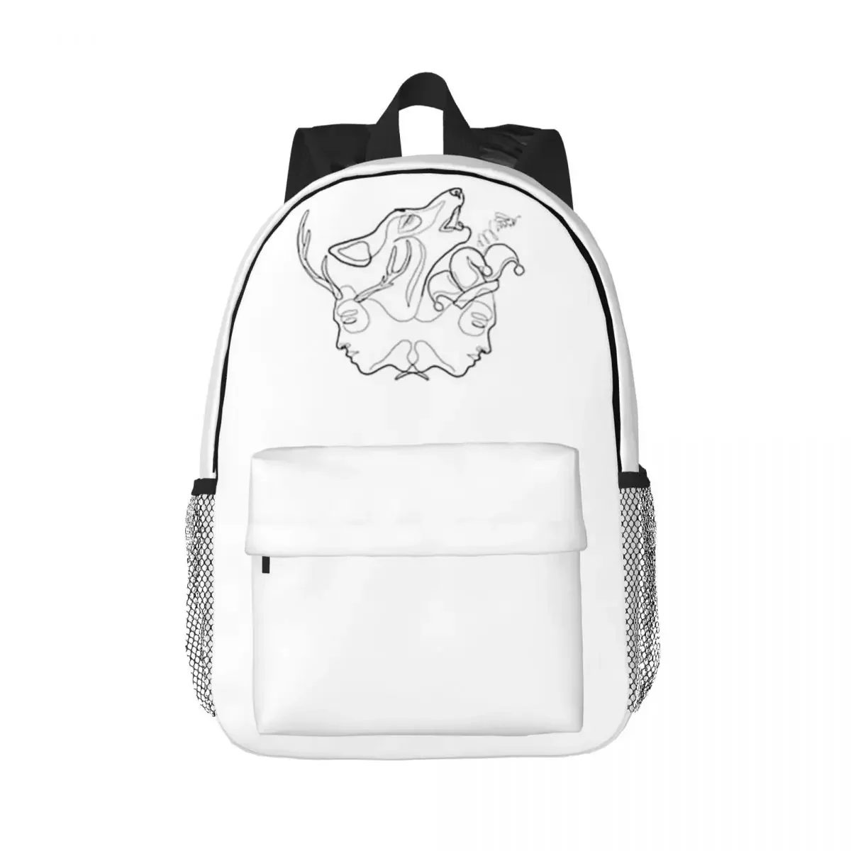 Fitz And The Fool And Nighteyes And Bee Backpacks Boys Girls Bookbag Fashion Students School Bags Travel Rucksack Shoulder Bag