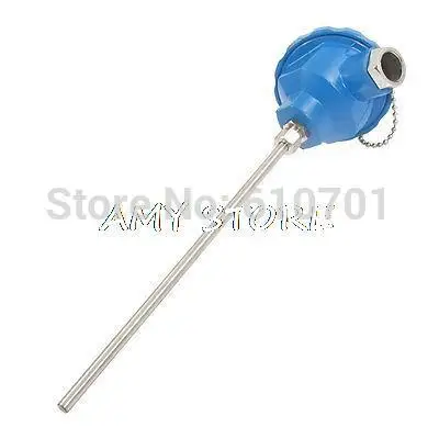 WZP-130 -200-450 Celsius PT100 200mmx6mm Sensing Rod Temperature Transmitter Sensor