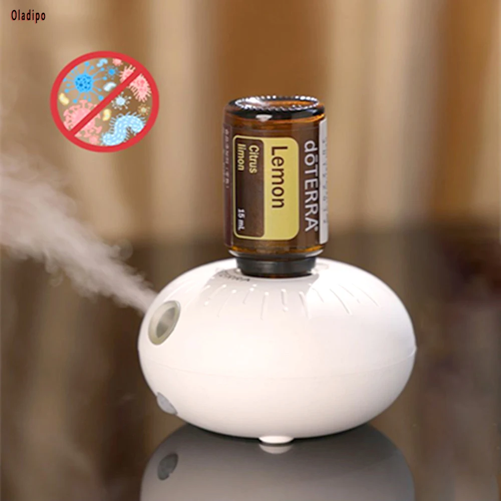 Mini Pure Oil Diffuser Aromatherapy Machine Automatic Induction Portable Cute Aromatizador Difusor 10ml USB for Bedroom Office