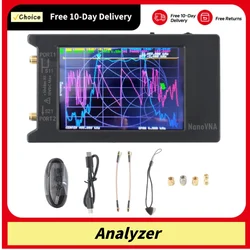 4in S-A-A-2 Nano VNA-F V2 Vector Network Analyzer Digital Nano VNA Tester MF HF VHF UHF USB Logic Antenna Analyzer Standing Wave