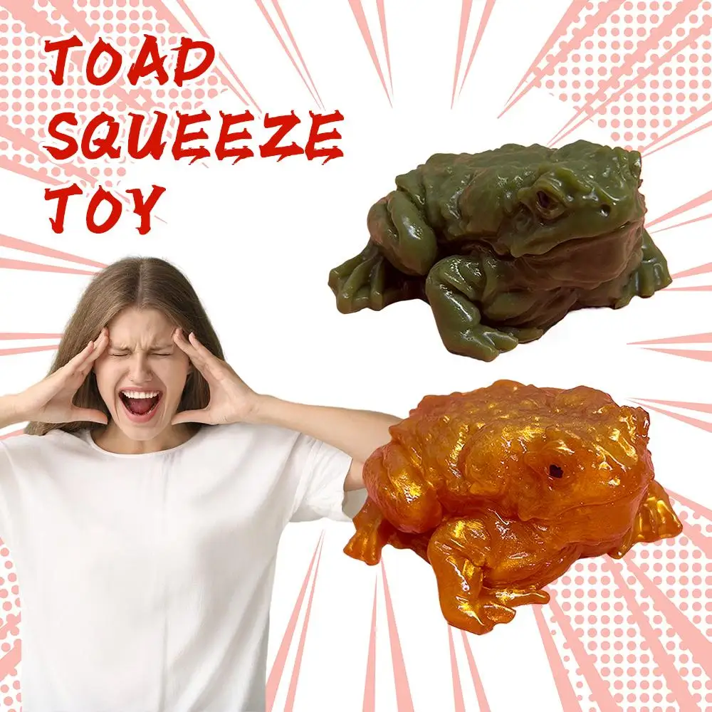 Alleviare lo stress Rana Spremere Giocattolo Scherzo Giocattolo Per I Bambini Divertente Meme Festa Regali Di Compleanno Rana Spremere Giocattolo Divertente Rospo Rana Squishy Giocattolo