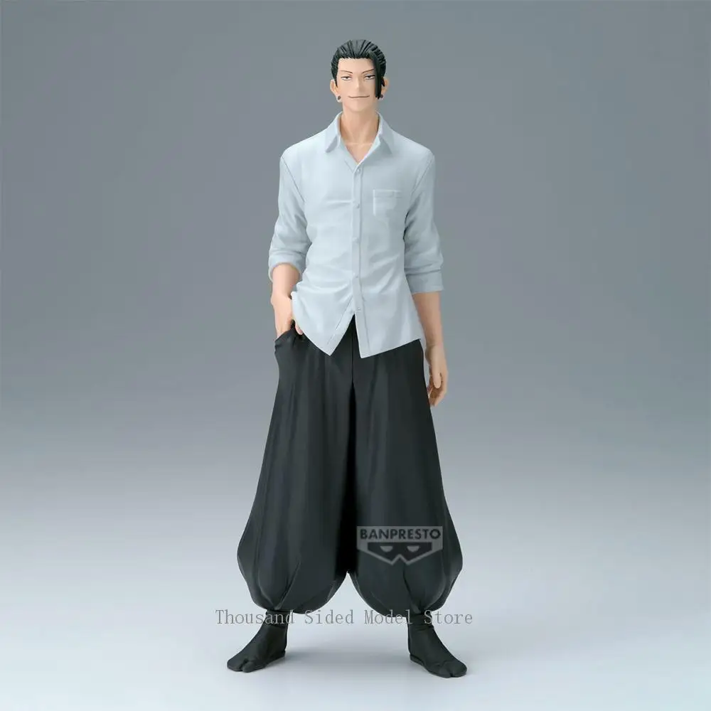 ในสต็อกOriginal Banpresto Jujutsu Kaisen Gojo Satoru Geto Suguru KING OF ARTIST 22Cm Acchionรูปอะนิเมะของเล่นสะสม