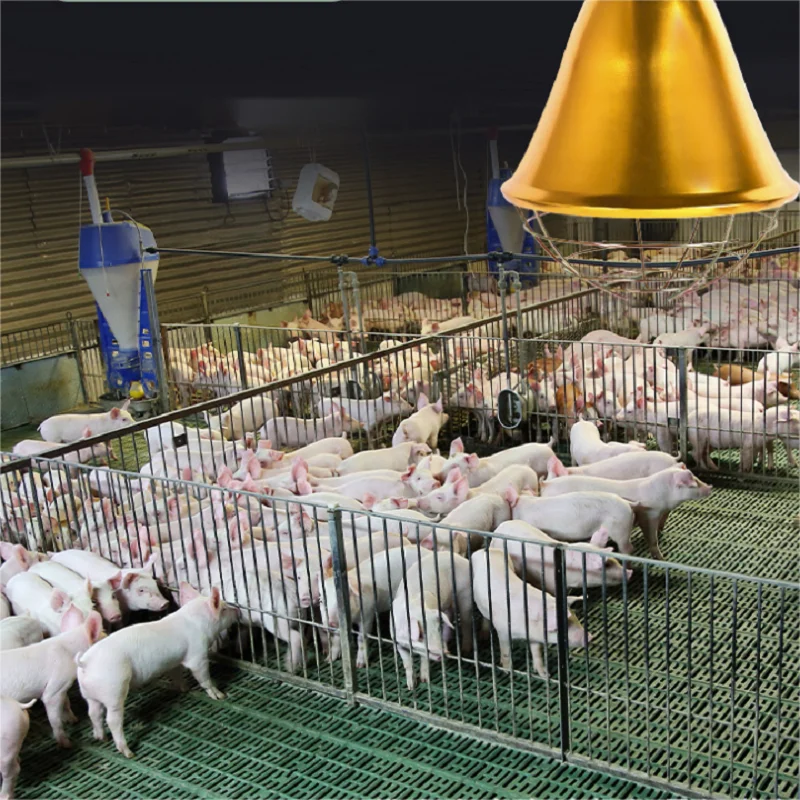 E27 Infra Red Heat Lamp Holder Pet Heating Lampshade Brooder Poultry Pig Chicks Lambs Light For Farm