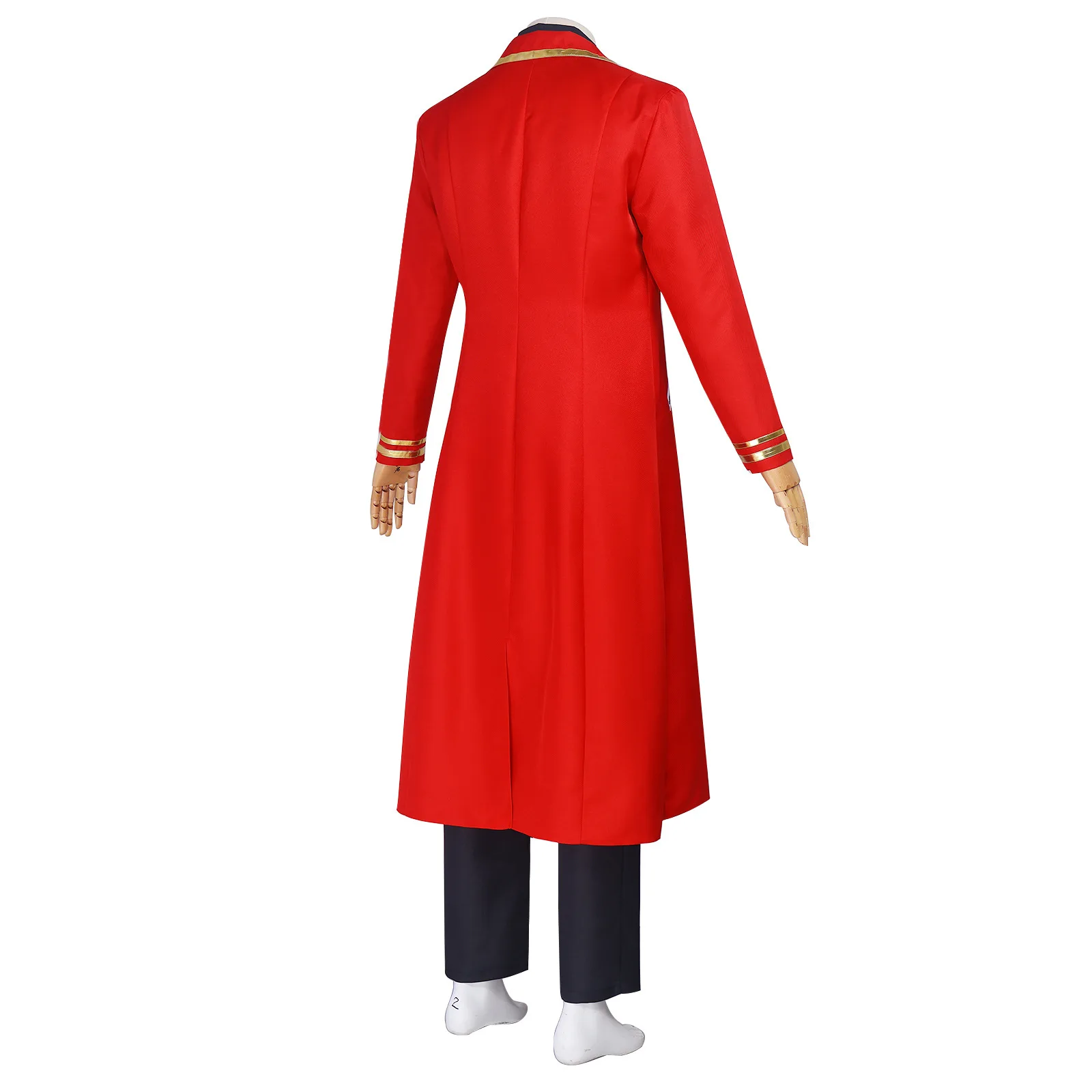 Game Limbus Company Cosplay Dante Costume Red Long Coat DAN TE Uniform Suit Halloween Party Carnival Roleplay Outfits Women Men