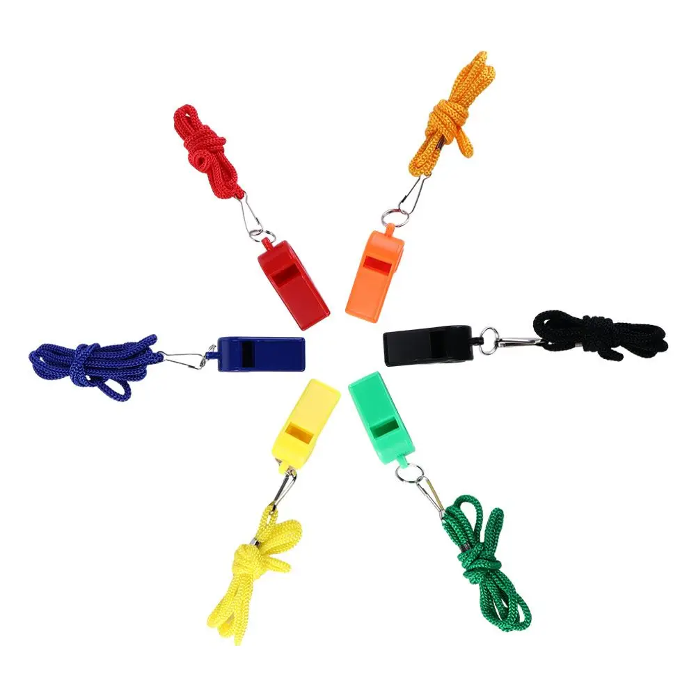 

With Lanyard Sports Competitions Professional Cheer Sports Whistle Outdoor Survival Tool Referee Whistle Cheerleading Tool