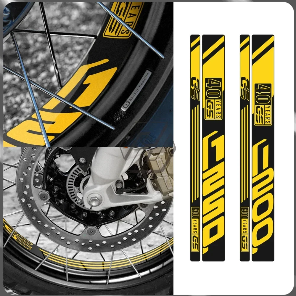 

Для BMW R1200GS R1250GS Adventure 40-летний комплект светоотражающих колес мотоцикла 2014-2021 гг.