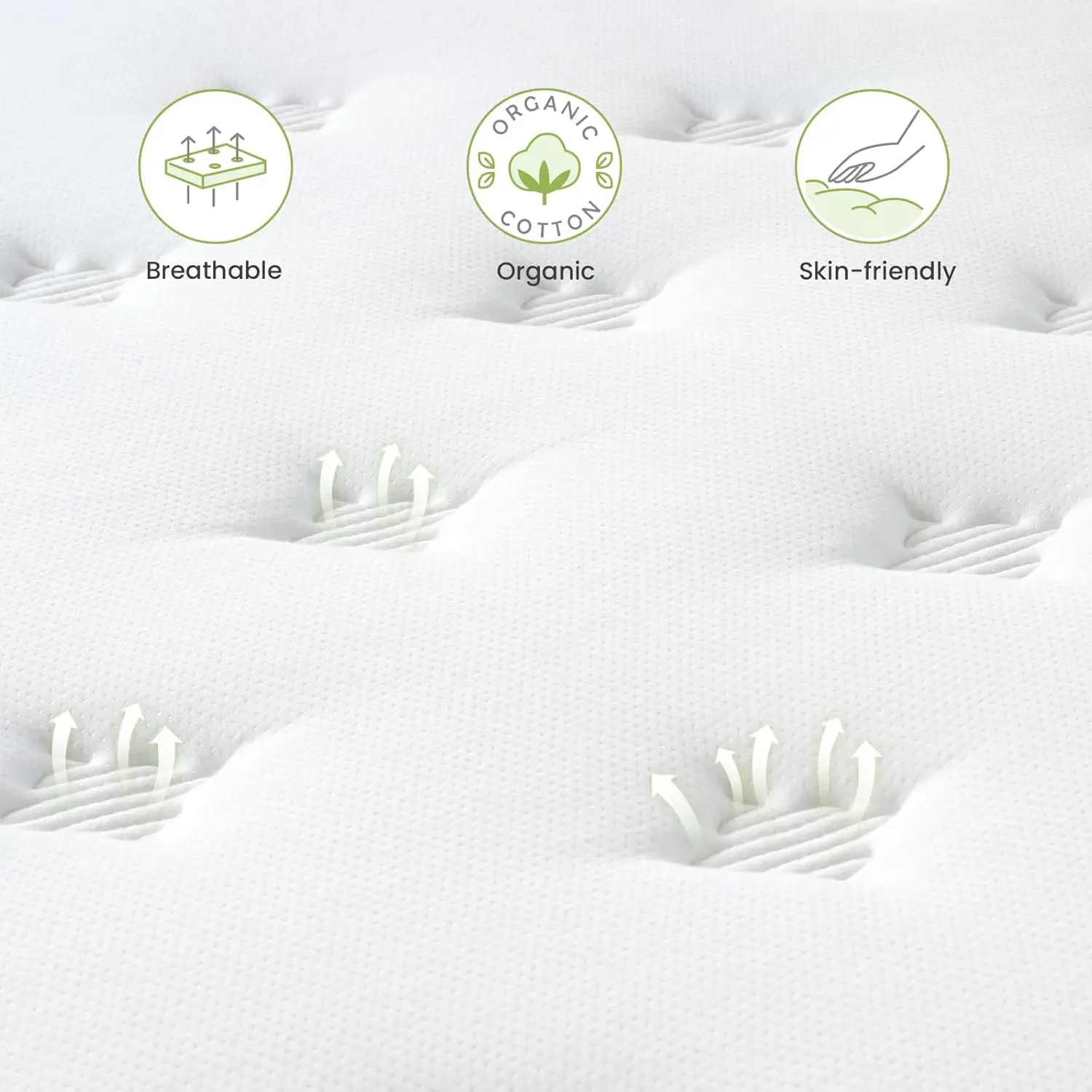 12 Inch Full Mattress, Hybrid Mattress in a Box, Gel Memory Foam and Pocket Springs for Cooling Sleep & Pressure Relief