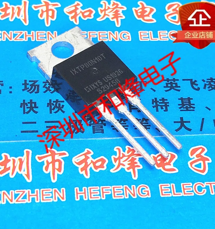 5 uds IXTP80N10T TO-220 100V 80A