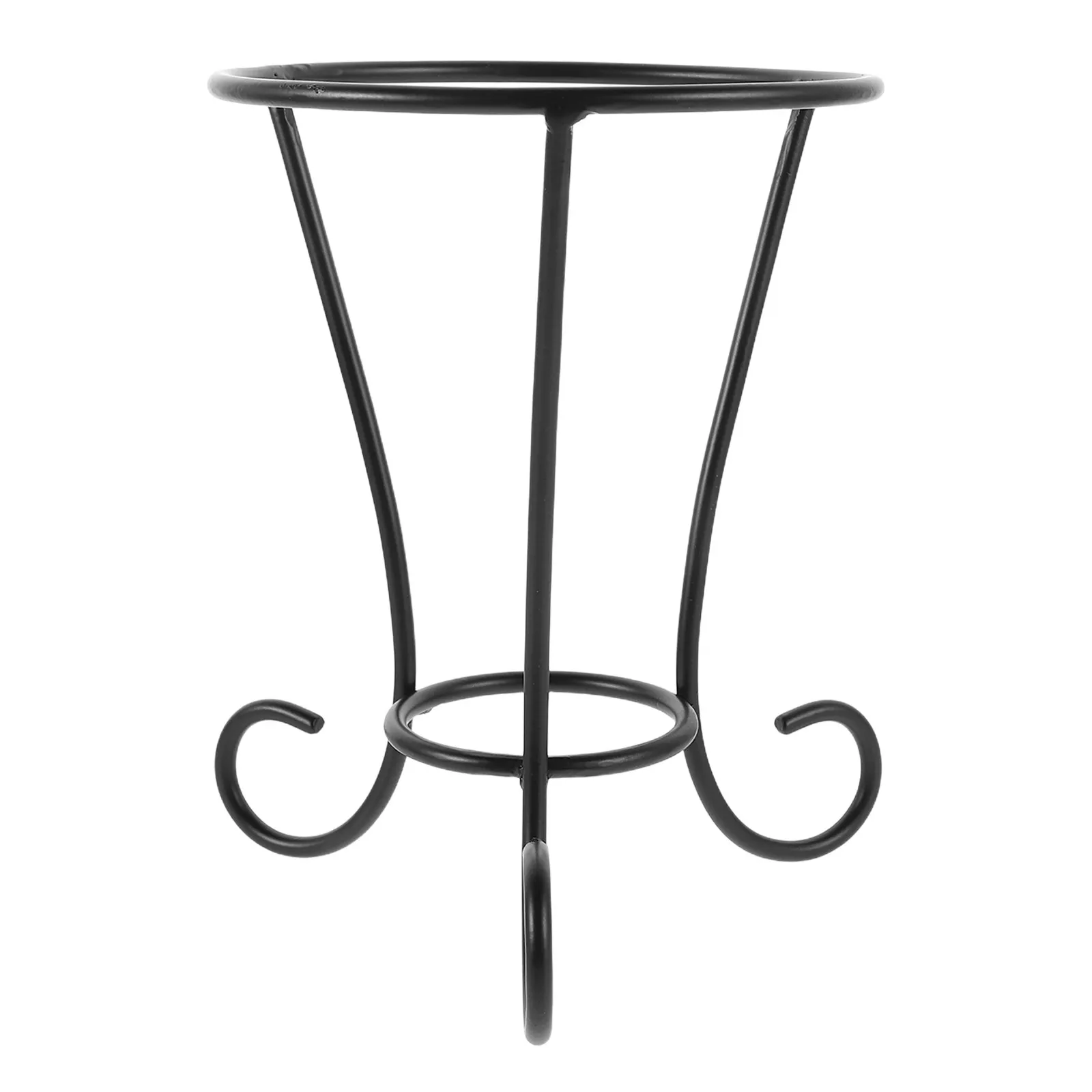 Metal Garden Sphere Stand For Gazing Sturdy Outdoor Ball Holder Rack Decorative Globe Base For Yard Patio - Multi-Functional