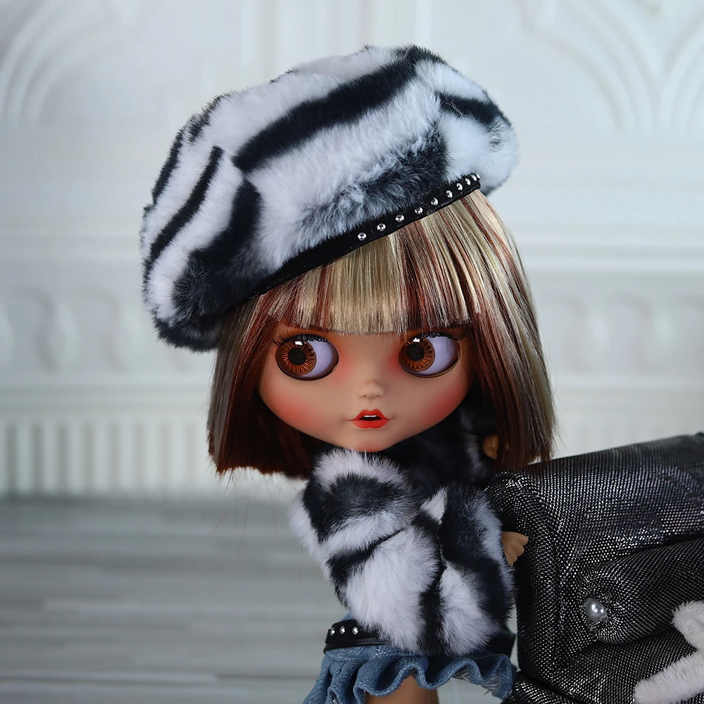 

ICY DBS blyth doll 1/6 bjd toy Joint body New Tan skin Matte faceplate 30cm on sale special price toy gift anime doll SD