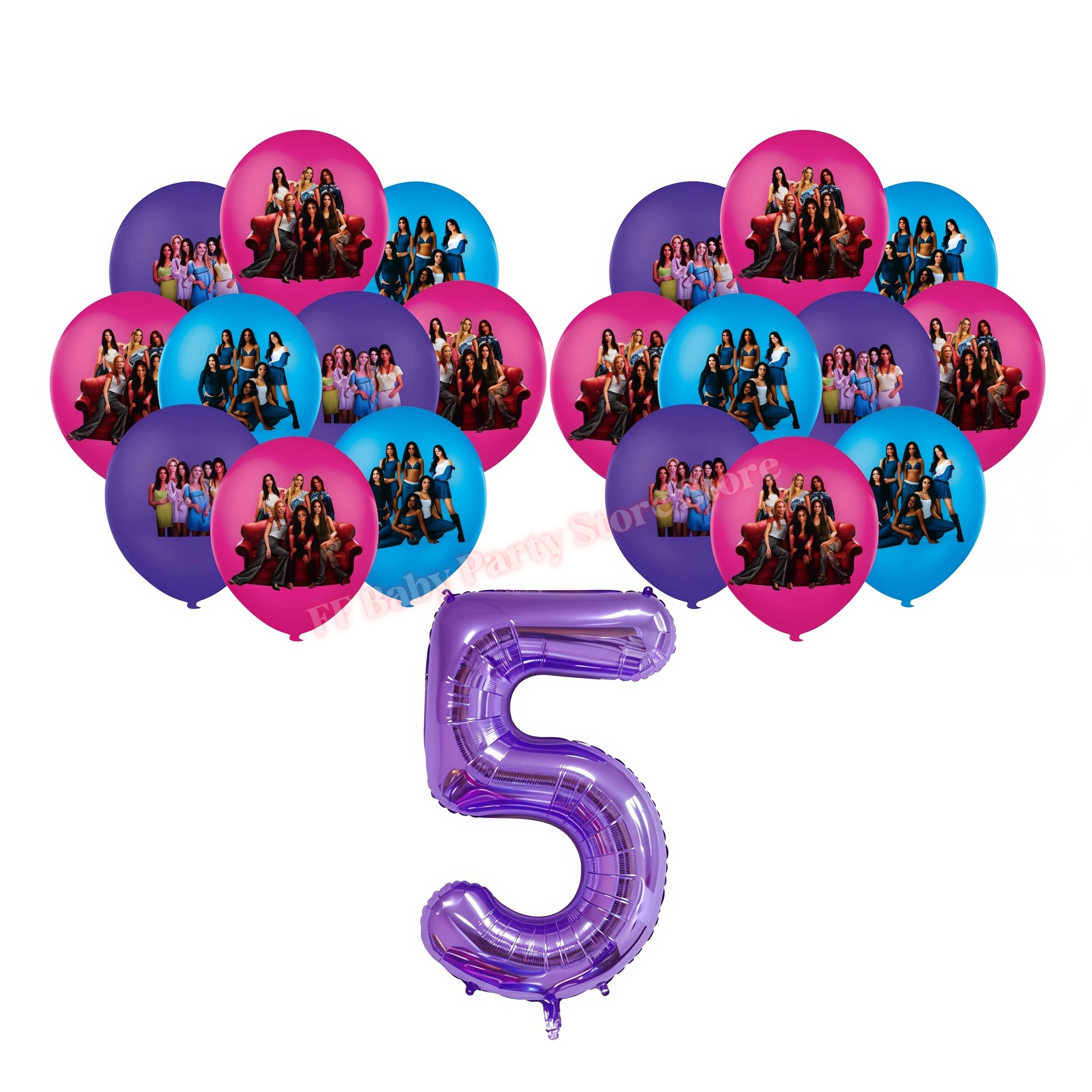 K&Katseye Geburtstagsparty-Dekoration: Ballons, Teller, Becher, Hintergrundbanner für K-Pop-Girl-Partys, Fan-Geschenke, Kinder-Idol-Event-Zubehör – Detail 40
