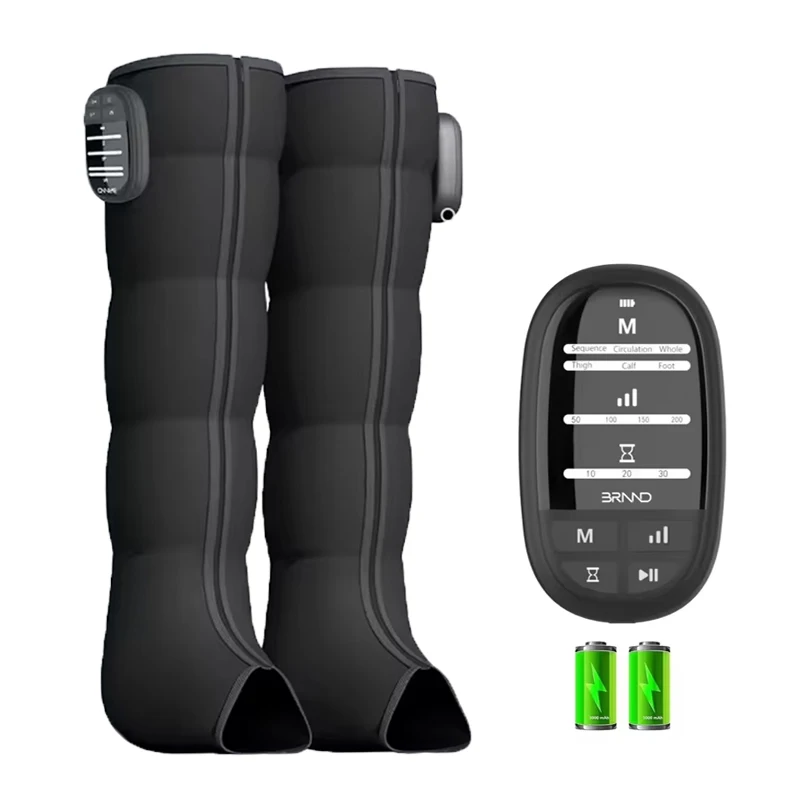 KO Air Compression Leg Massager With Rechargeable Battery Air Powered Boots Suitable For Professional Athletes To Relax Legs