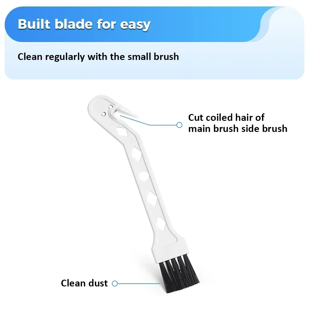 Dust Brush Cleaning Tools for Xiaomi for IRobot for ILife for Roborock for Conga for Ecovacs for Narwal Vacuum Cleaner Accessory