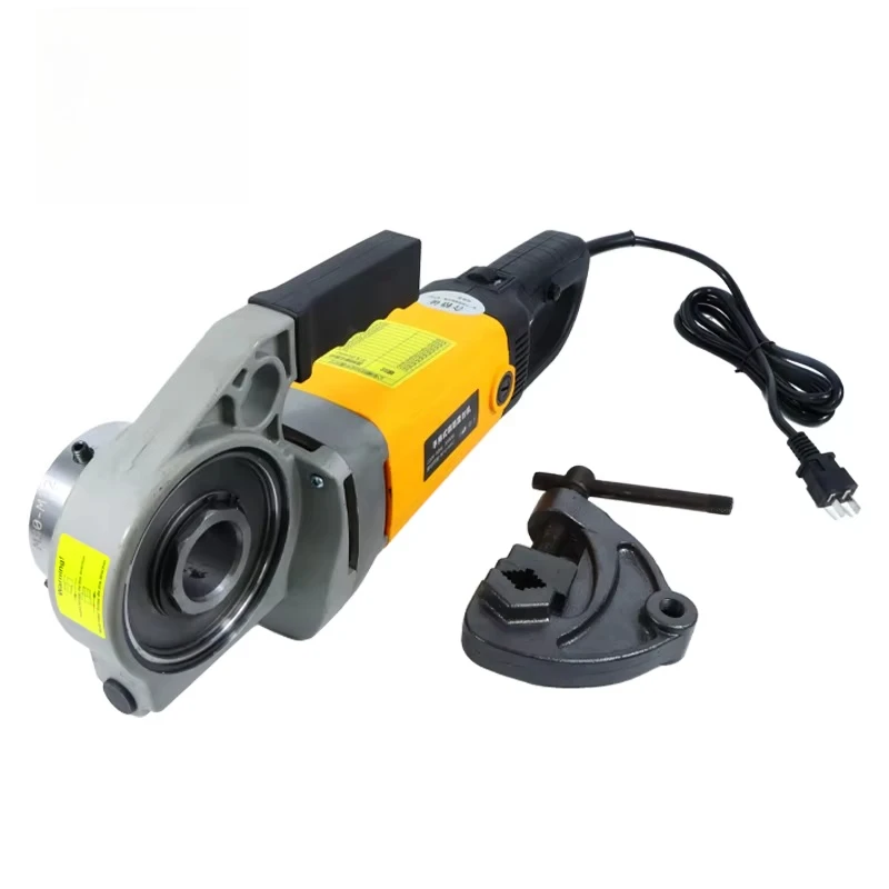 Compact Electric Chaser's Knife Pipe Threading Machine Handheld Portable Corded Threader with Motor for Rigid Metal Conduit