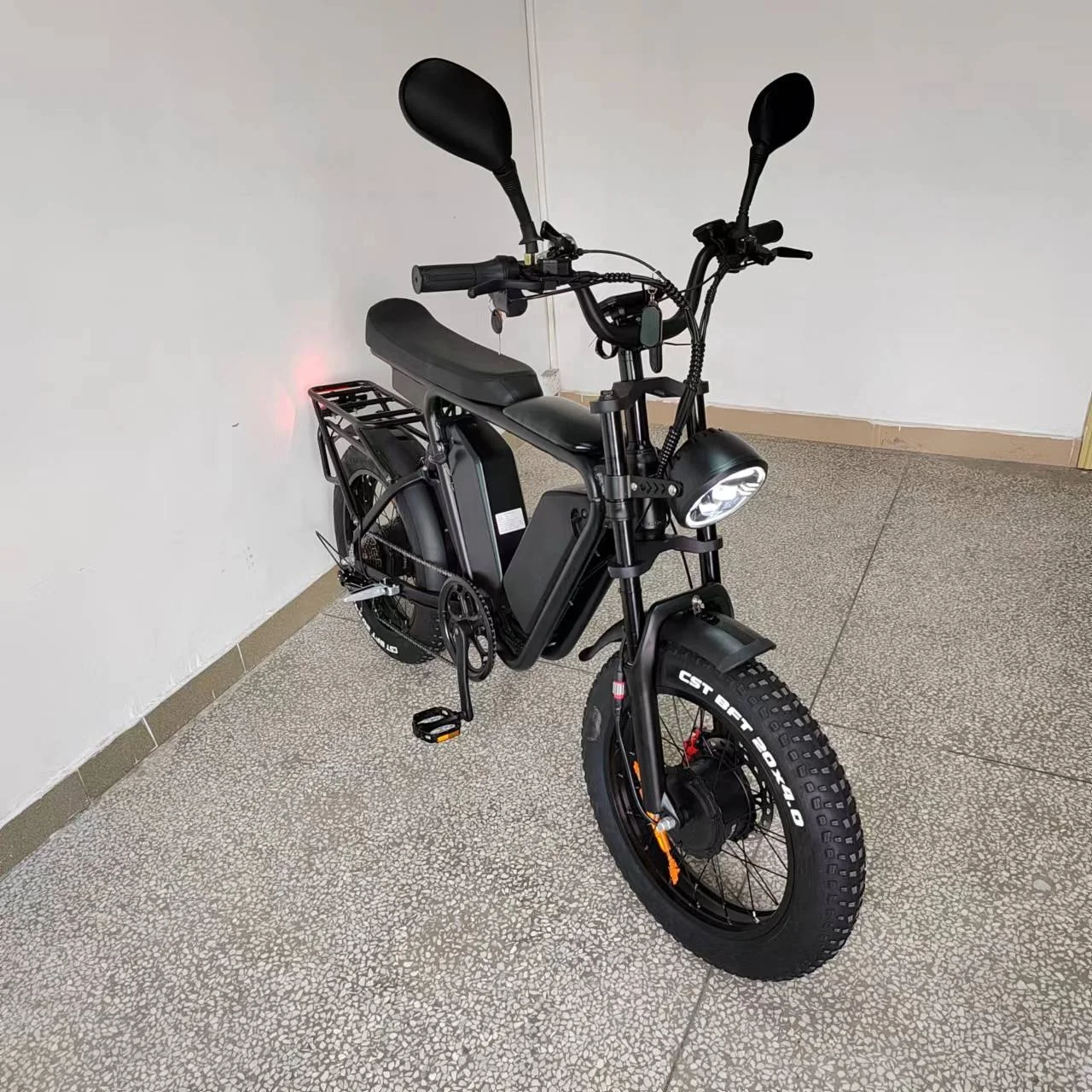 52V Electric Bike Bafang Dual Motor Dual Battery Electric Bike 2000W44Ah MTB  Off Road Fat Fast Electric Bicycle Wholesale