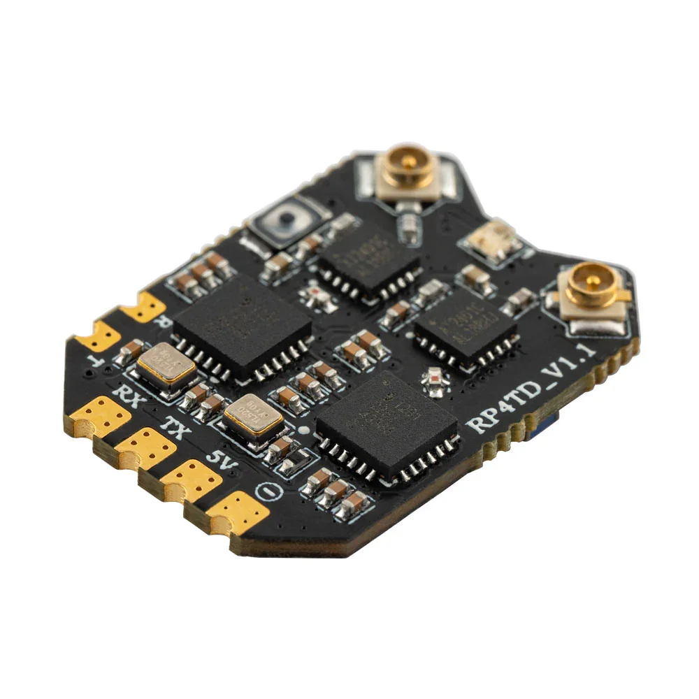 RadioMaster RP4TD ExpressLRS ELRS 2.4GHz True Diversity Receiver Dual TCXO 100mW For Long Range FPV Racing Drone