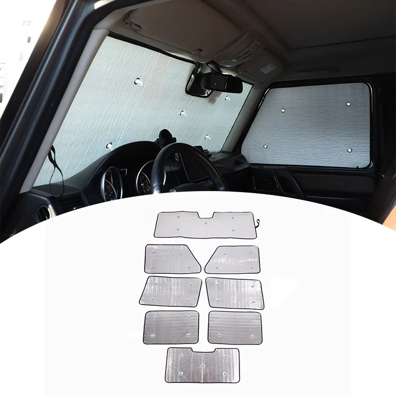 

For Mercedes-benz G-Class W463 2004-2018 Car Front Windshield Full window glass Sun Protection Parasol Car Accessories