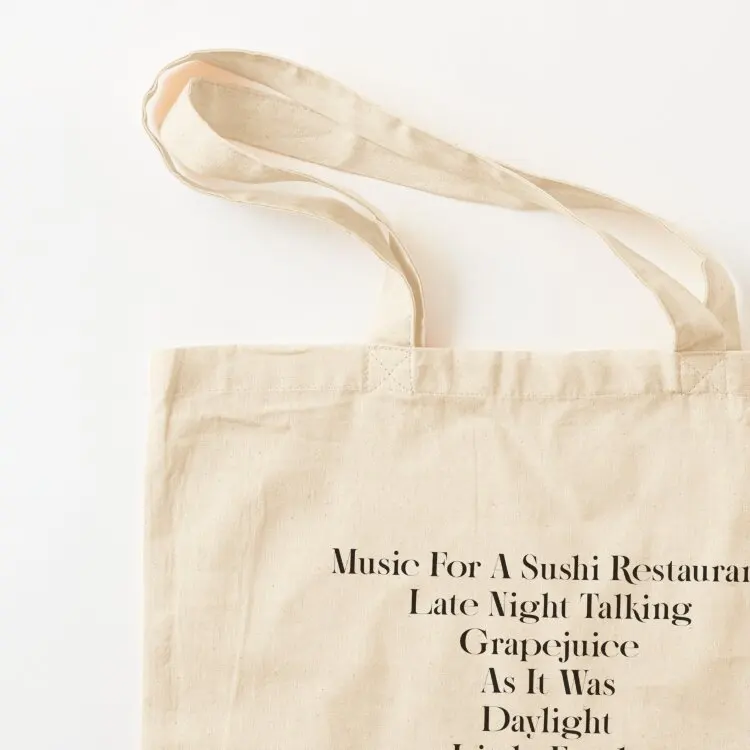 harry’s house track list Tote Bag eco bag folding Women's shopper bag canvas tote bags canvas tote