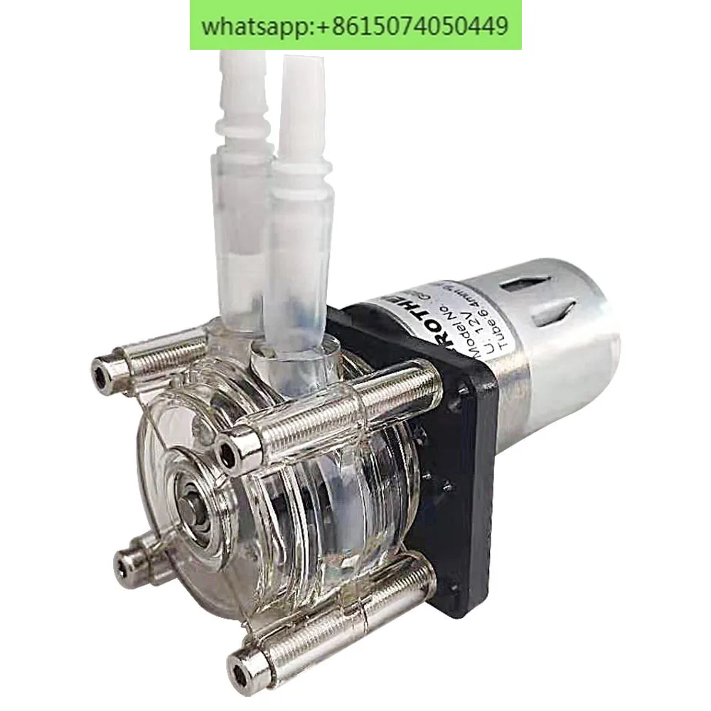 

Large flow anti-corrosion peristaltic pump Vacuum pump Strong suction pump Self-priming Viscous12V/24V flat model